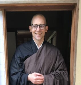 Smiling Zen Priest